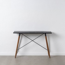 Ingresso OSLO Nero Naturale 120 x 38 x 81 cm