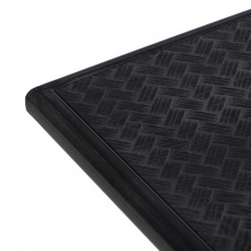 Ingresso OSLO Nero Naturale 120 x 38 x 81 cm