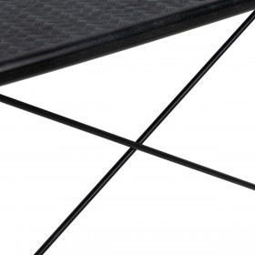 Ingresso OSLO Nero Naturale 120 x 38 x 81 cm