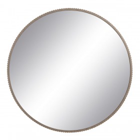 Specchio da parete Naturale 89,5 x 4,5 x 89,5 cm