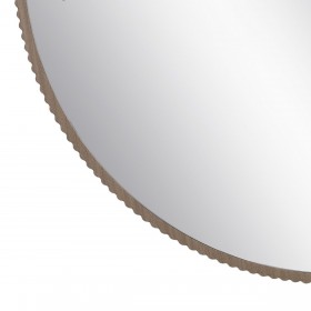 Specchio da parete Naturale 89,5 x 4,5 x 89,5 cm