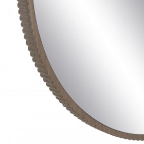 Specchio da parete Naturale 89,5 x 4,5 x 89,5 cm