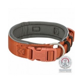 Collare per Cani Trixie Premium Arancio Grafite M/L 40-48 cm