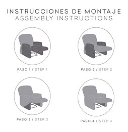 Set di mobili Alexandra House Living 4 Pezzi