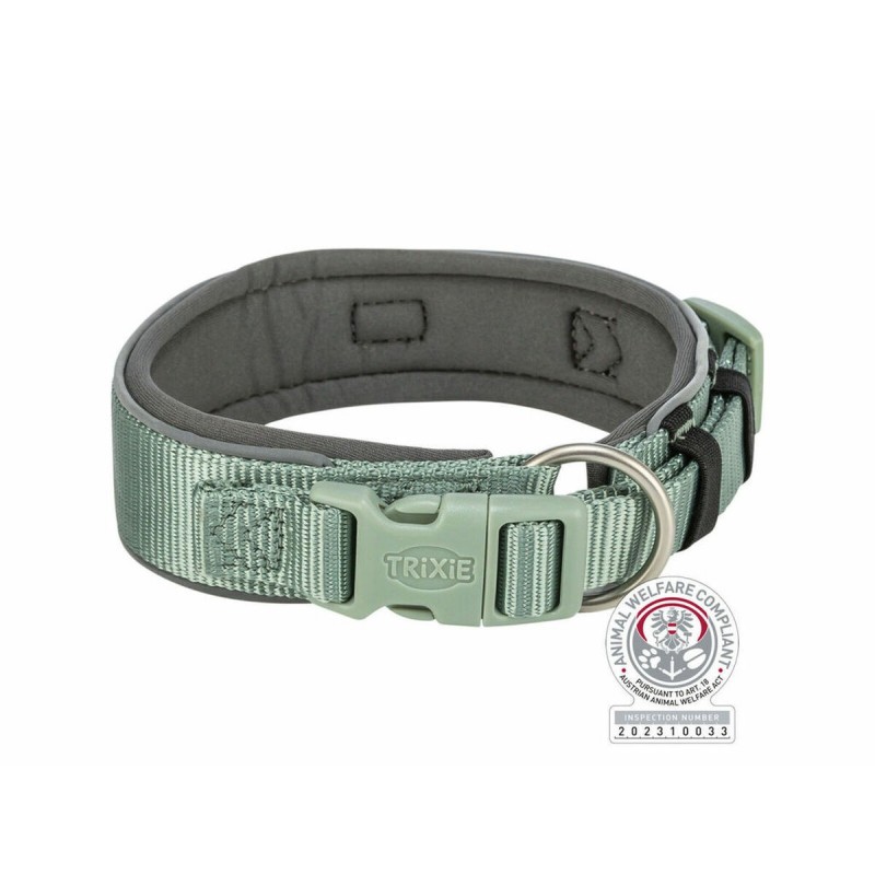 Collare per Cani Trixie Premium Verde Grafite M/L 40-48 cm