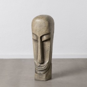 Scultura Beige Resina 30,3 x 26,3 x 94 cm