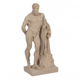 Statua Decorativa Crema 26,5 x 16 x 52,5 cm