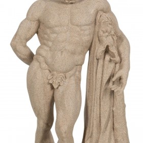 Statua Decorativa Crema 26,5 x 16 x 52,5 cm