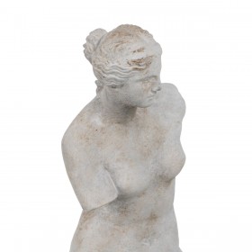 Scultura Grigio Cemento 14,5 x 14 x 47 cm