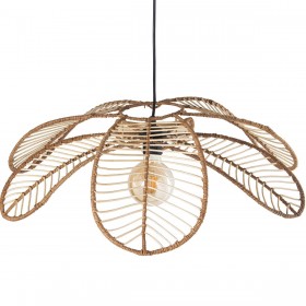 Lampadario Alexandra House Living Marrone Naturale Rattan Fibra naturale 40 W 64 x 73 x 18 cm