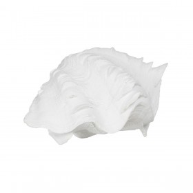 Statua Decorativa Bianco Conchiglia 14 x 7 x 10 cm