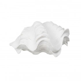 Statua Decorativa Bianco Conchiglia 14 x 7 x 10 cm
