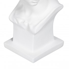 Statua Decorativa Bianco 20,5 x 20,5 x 39 cm