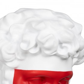 Statua Decorativa Bianco 20,5 x 20,5 x 39 cm