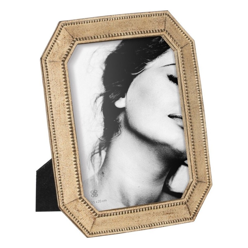 Cornice Portafoto Beige Poliresina 20,2 x 2,5 x 25 cm