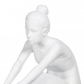 Statua Decorativa Bianco 27,5 x 9 x 19 cm