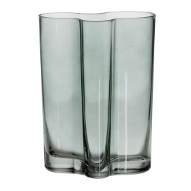 Vaso Azzurro Cristallo 15 x 9 x 20,5 cm