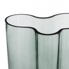 Vaso Azzurro Cristallo 15 x 9 x 20,5 cm