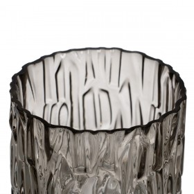 Vaso Grigio Cristallo 12 x 12 x 12 cm