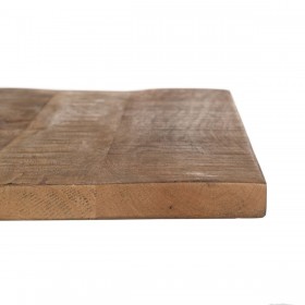 Piano del tavolo Quadrato Beige Legno di mango 70 x 70 x 3 cm