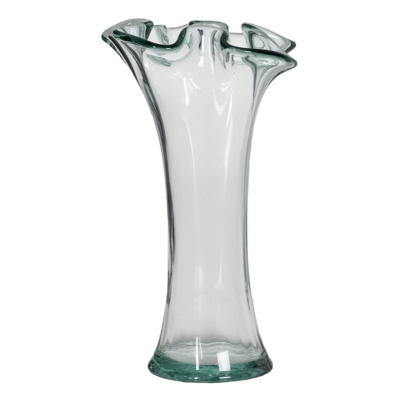 Vaso WE CARE Beige vetro riciclato 20 x 20 x 30 cm