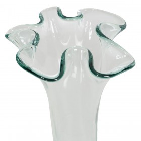 Vaso WE CARE Beige vetro riciclato 20 x 20 x 30 cm