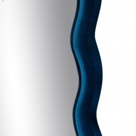 Specchio da parete Azzurro Franela Legno Cristallo Verticale 60 x 4 x 160 cm