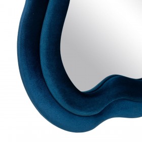 Specchio da parete Azzurro Franela Legno Cristallo Verticale 60 x 4 x 160 cm