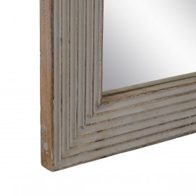Specchio da parete Bianco Naturale Verticale 64,8 x 3,8 x 108 cm