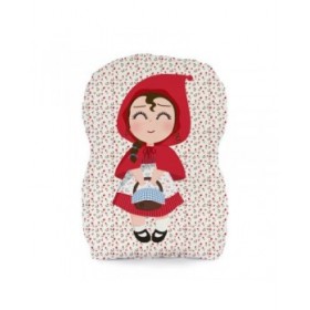 Cuscino HappyFriday Mr Fox Multicolore Cappuccetto Rosso 40 x 30 cm