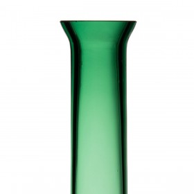 Vaso Verde Vetro 10 x 10 x 27,5 cm