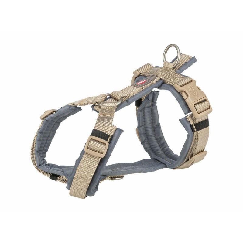 Imbracatura per Cani Trixie Premium Trekking Grafite Sabbia XL