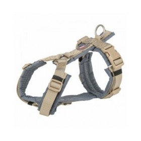 Imbracatura per Cani Trixie Premium Trekking Grafite Sabbia L
