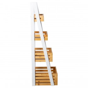 Scaffale da Bagno Alexandra House Living Marrone Legno 30 x 96 x 12 cm