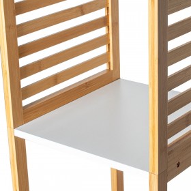 Scaffale da Bagno Alexandra House Living Marrone Legno 30 x 155 x 30 cm