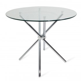 Tavolo da Pranzo Alexandra House Living Grigio Cristallo 100 x 76 x 100 cm