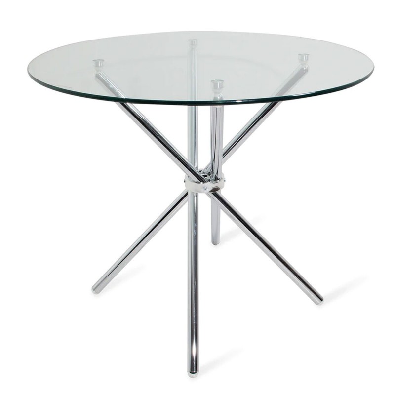 Tavolo da Pranzo Alexandra House Living Grigio Cristallo 100 x 76 x 100 cm