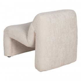Poltrona Beige Legno 62 x 86 x 69 cm