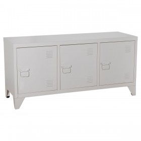 Tavolino TV Alexandra House Living Bianco 120 x 58 x 40 cm