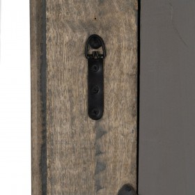 Specchio da parete Marrone scuro Verticale 84 x 4,5 x 169 cm