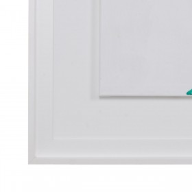 Quadro Bianco Multicolore Astratto 146 x 4 x 96 cm