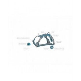 Imbracatura per Cani Trixie Active Premium Azzurro L/XL