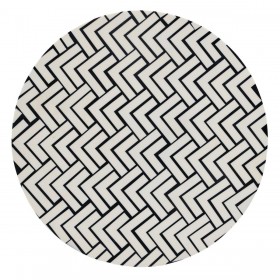 Tavolo aggiuntivo Bianco Nero 38 x 38 x 50 cm