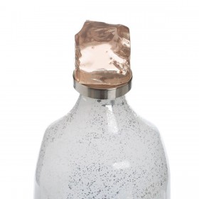 Borraccia Azzurro Argentato 12 x 12 x 33 cm Decorativa