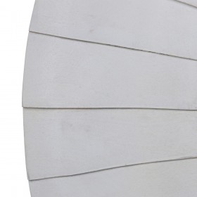Specchio da parete Bianco 102 x 6 x 102 cm