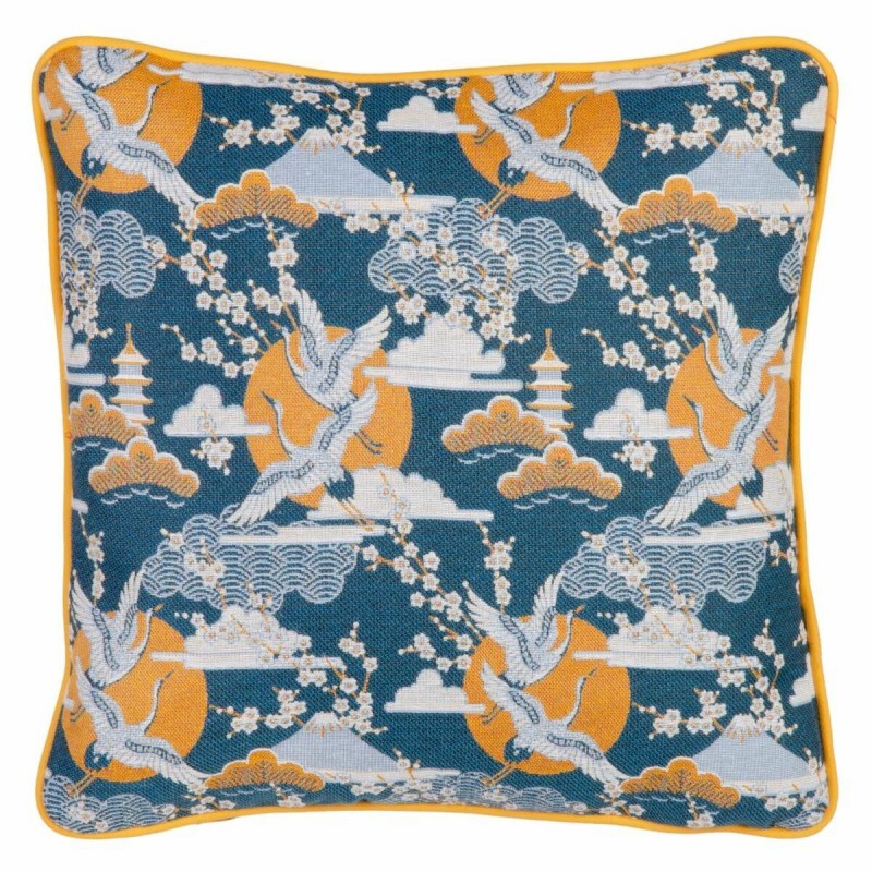 Cuscino Azzurro Airone 45 x 10 x 45 cm