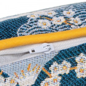 Cuscino Azzurro Airone 45 x 10 x 45 cm
