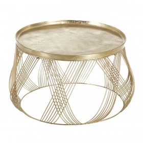 Set di 2 tavoli Dorato 56 x 56 x 37 cm (2 Unità)