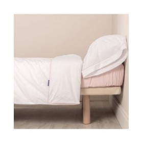 Set di copripiumino HappyFriday Basic Kids Rosa Singolo 2 Pezzi