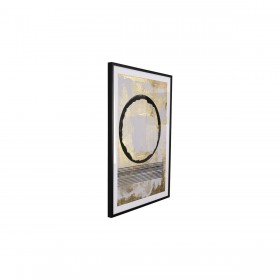 Quadro Romimex polistirene Legno MDF Astratto 50 x 70 x 3 cm